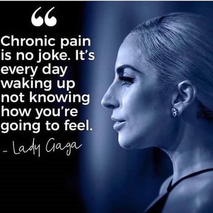 Dealing with chronic pain is awful and people that don't deal with it truly doesn't know how miserable and exhausting it really is dealing with something that people can't see and is a constant struggle everyday is so hard