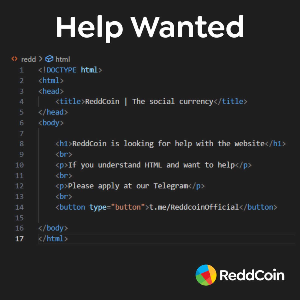 reddcoin's tweet photo. #ReddCoin is looking for volunteers that can help out with the #website. 
The https://t.co/bwR7D26FdY website needs some overhauling and the old https://t.co/e6KwsaJ6o2 website needs to be integrated there as well. 

If you know #HTML and #CSS, join our TG https://t.co/oALZOwuEJ9 https://t.co/Zz6rQpZjUh