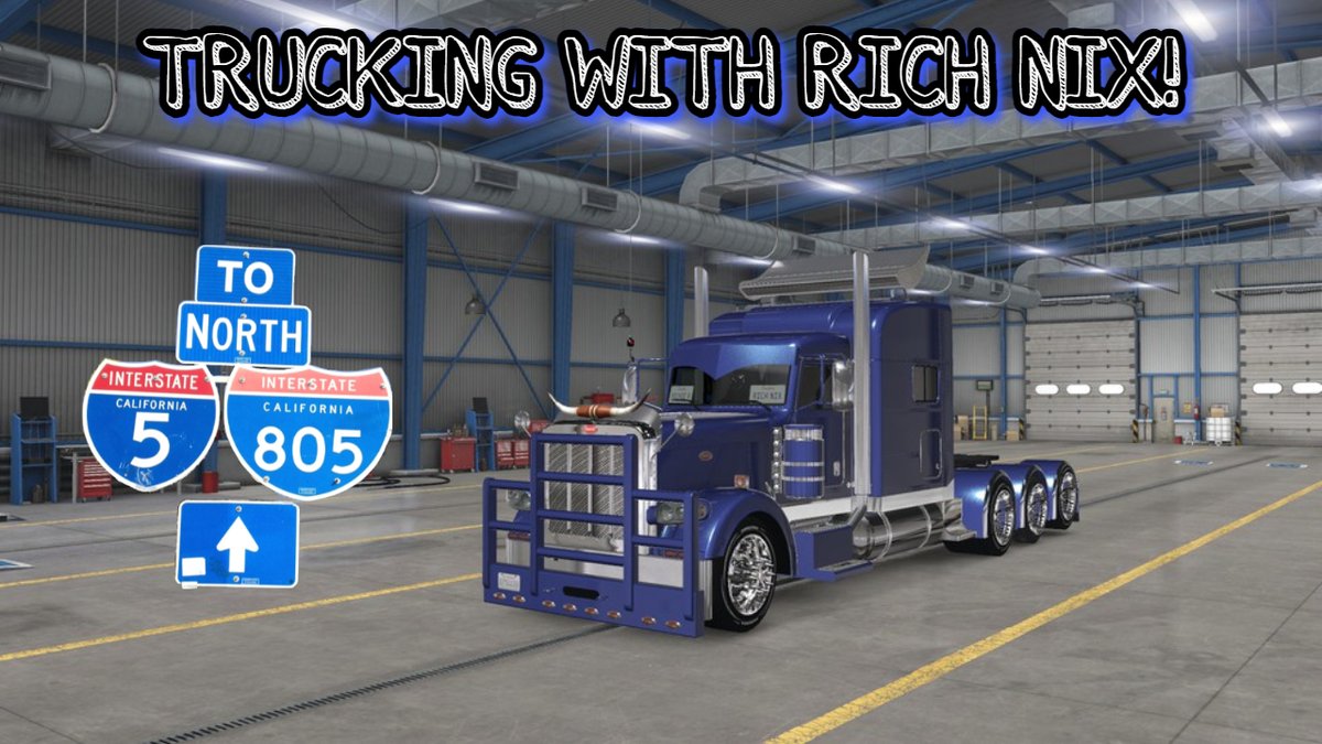 DOUBLETROUBLEZ4's tweet photo. AMERICAN TRUCK SIMULATOR IS BACK!! Let's head out on the road to haul these loads along the west coast, Monday @ 5 PM EST!!
#americantrucksimulator #ats #atsgameplay
📹 YouTube: https://t.co/RwDI0WQ1Jb
👥 Facebook: https://t.co/lW5BSvWck4
🟢 Kick: https://t.co/1GMVWanvZy https://t.co/Z9sJNSSUTB