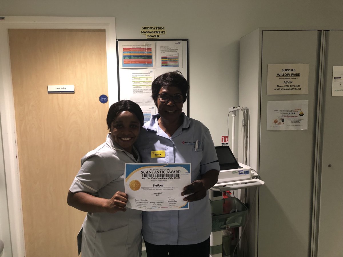 Yvonne Goddard (@yvonnegoddard5) on Twitter photo Congratulations 🥳 to our Scantastic award winners for June and July Beech Ward and Willow Ward #medicationsafety #medicinematters <a href="/bevthomas66/">Bev Thomas</a> <a href="/SusanTierney2/">Susan Tierney 💙</a> <a href="/RoyalFreeNHS/">Royal Free London</a> Congratulations 🥳 to our Scantastic award winners for June and July Beech Ward and Willow Ward #medicationsafety #medicinematters <a href="/bevthomas66/">Bev Thomas</a> <a href="/SusanTierney2/">Susan Tierney 💙</a> <a href="/RoyalFreeNHS/">Royal Free London</a>