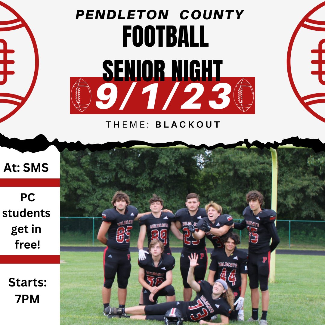 PendletonCHS's tweet photo. Senior Night Tonight!!! https://t.co/JxNoKPfJEJ