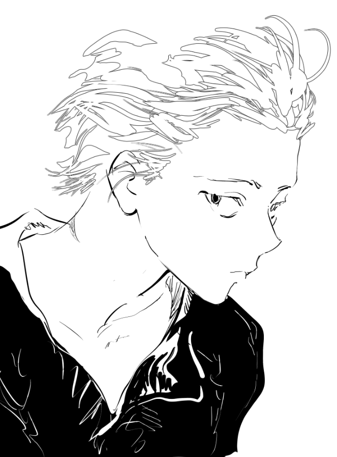 warusa16's tweet photo. (；´Д｀)试图用描边功能偷懒，也没能偷多少 https://t.co/ROySSR0Rkc