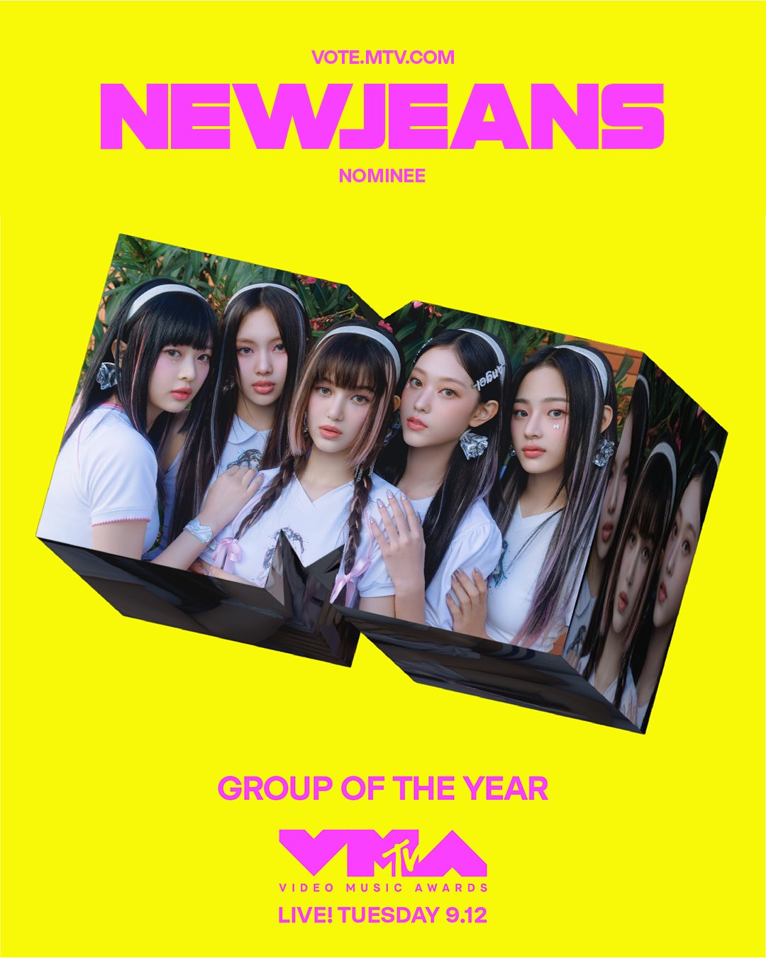 Video Music Awards on X: “@NewJeans_ADOR Congrats, NewJeans 🌸 You
