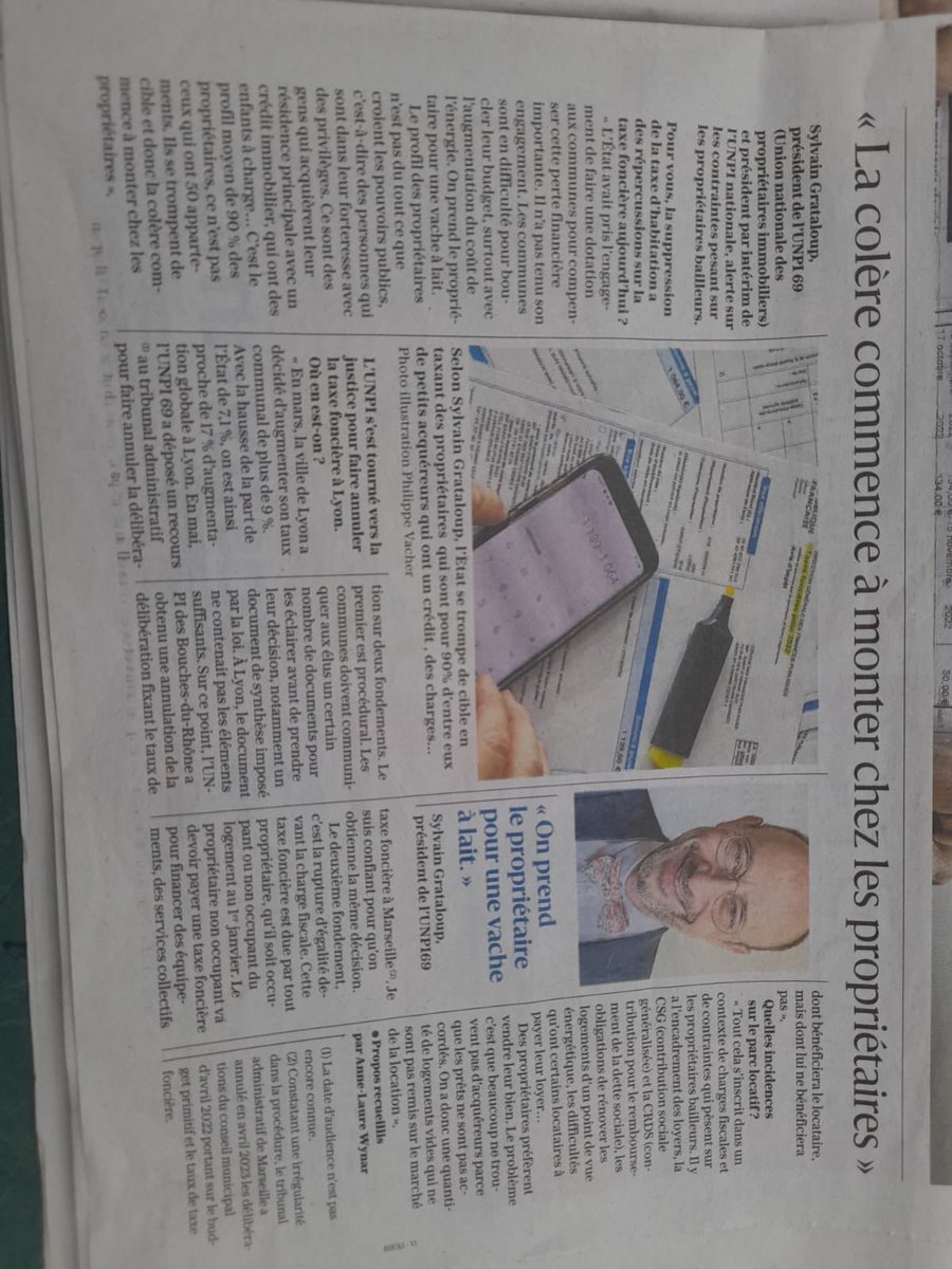 TAXE FONCIÈRE - L’UNPI ne lâche pas le combat ! 
👉 Rejoignez l’UNPI !
ladepeche.fr/2023/08/31/tax…