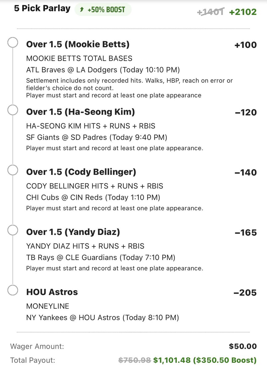 Let’s do a Friday giveaway.  If this play hits I’ll giveaway the entire winnings to 11 of you. All you gotta do is RT and comment with a number between 1 and 2500.