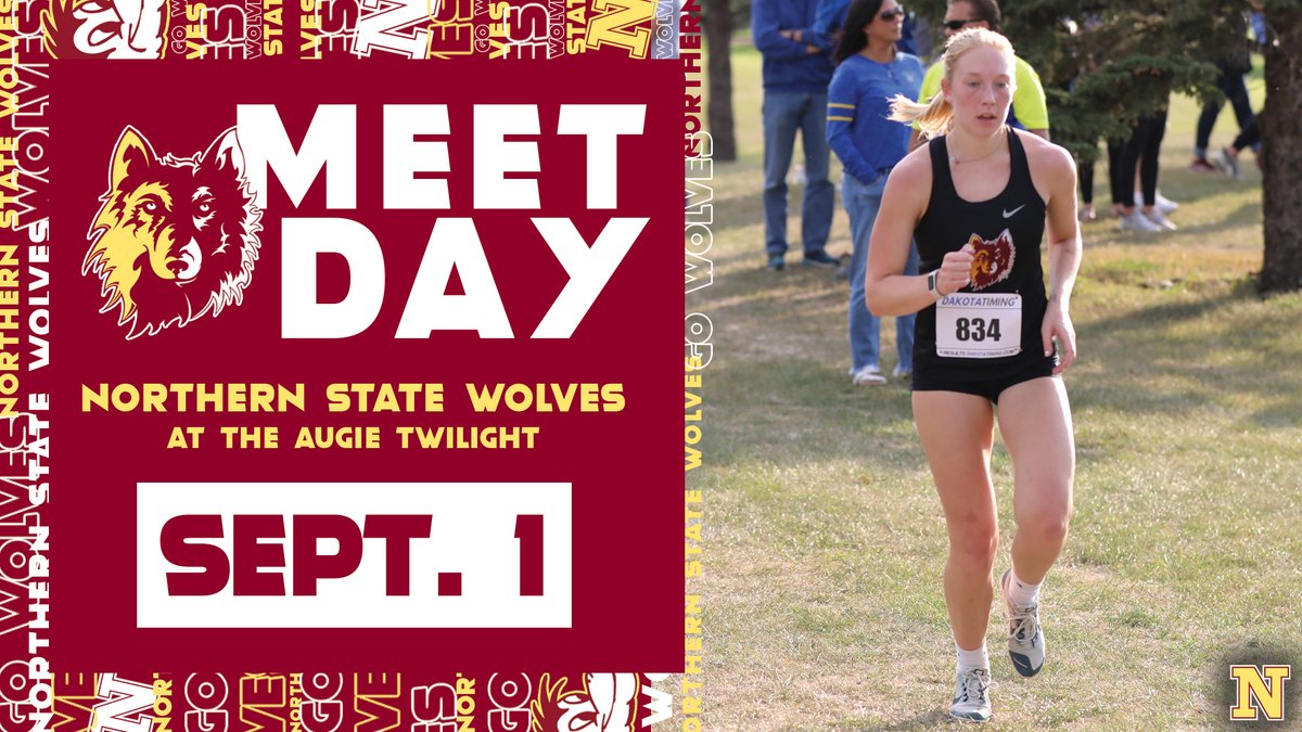 WolvesAthletics's tweet photo. #MeetDay🏃

@nsuwolves_tfcc at the Augie Twilight

⏰ 8:40 PM [women's 5k]
⏰ 9:10 PM [men's 4-mile]
📄 https://t.co/ocHYHvRJt2
📊 https://t.co/k97WEEVVd3 
📍 Yankton Trails Park

#GoWolves🐺 | #maroonNgold🐾 https://t.co/4V20LakYUj