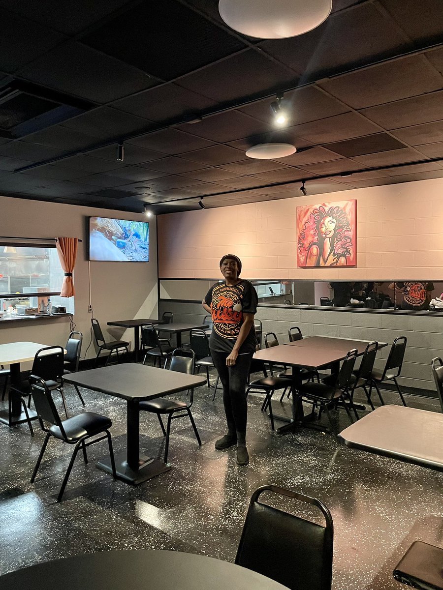 KhaliTheKing's tweet photo. The restaurant is now officially open! I’ll be popping in throughout the day so come through! 

Also we just got a write up on @mySA !!
https://t.co/XGQURuFypE

Thank you in advance for your support 🖤 https://t.co/DtAhAR75TK
