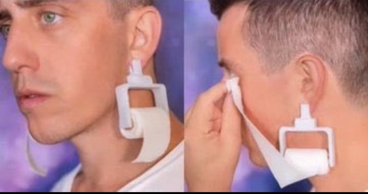 Best_Plumbers's tweet photo. These new Generation Z earrings are flying off the shelves! https://t.co/EffrBVXnTh