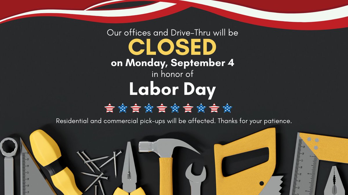 Have a safe and happy weekend!