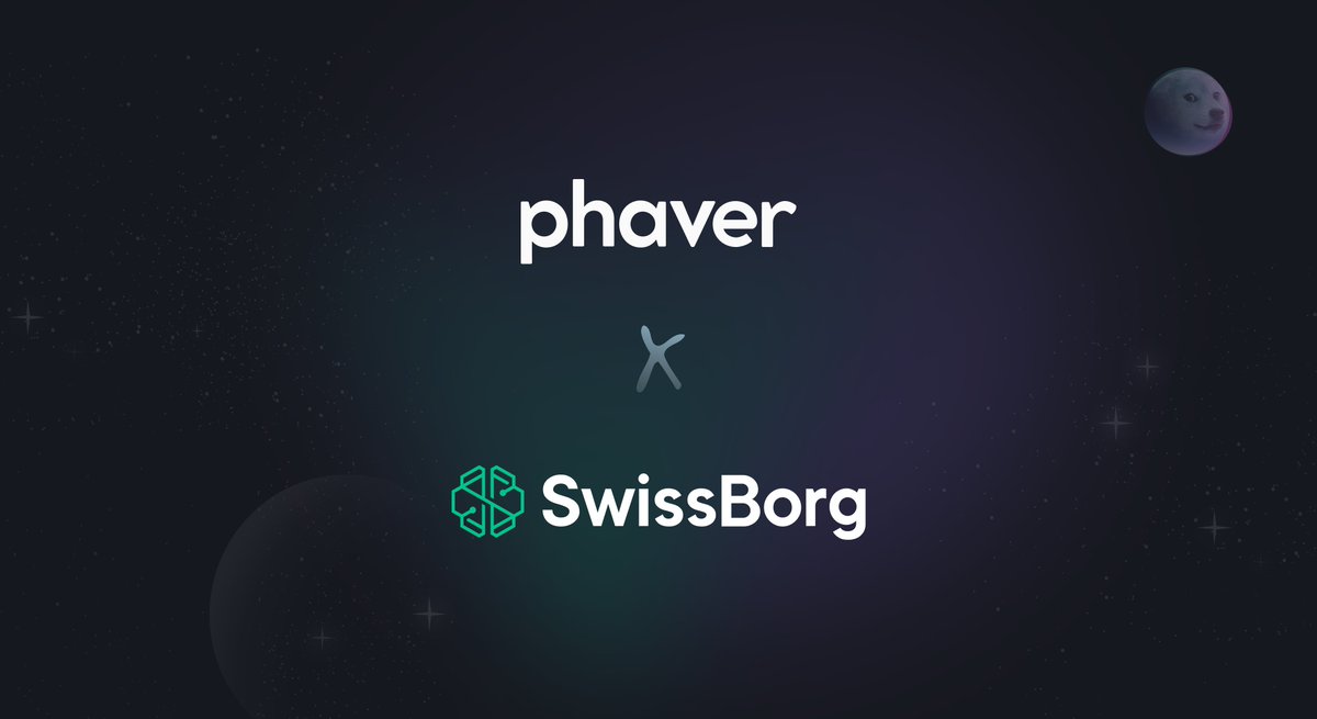 ai_socialdao's tweet photo. 📣 Phaver Token x SwissBorg 🤝

Our early investor @swissborg is offering an exclusive opportunity for their community to invest in Phaver’s private token round. Even better, the Phaver community is invited to join too!

How to get involved? Details 👀 👇

1/4 🦄 https://t.co/q5Hoa7sYMJ