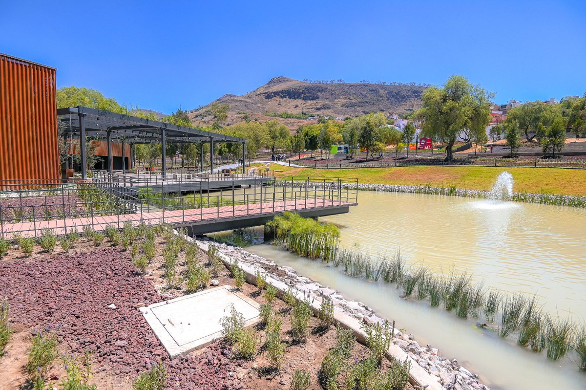 El Parque de la Ciencia Tlalnepantla se construyó en un sitio donde hacía mucha falta tener áreas verdes. Incluso la sensación térmica ha cambiado notablemente 🌲