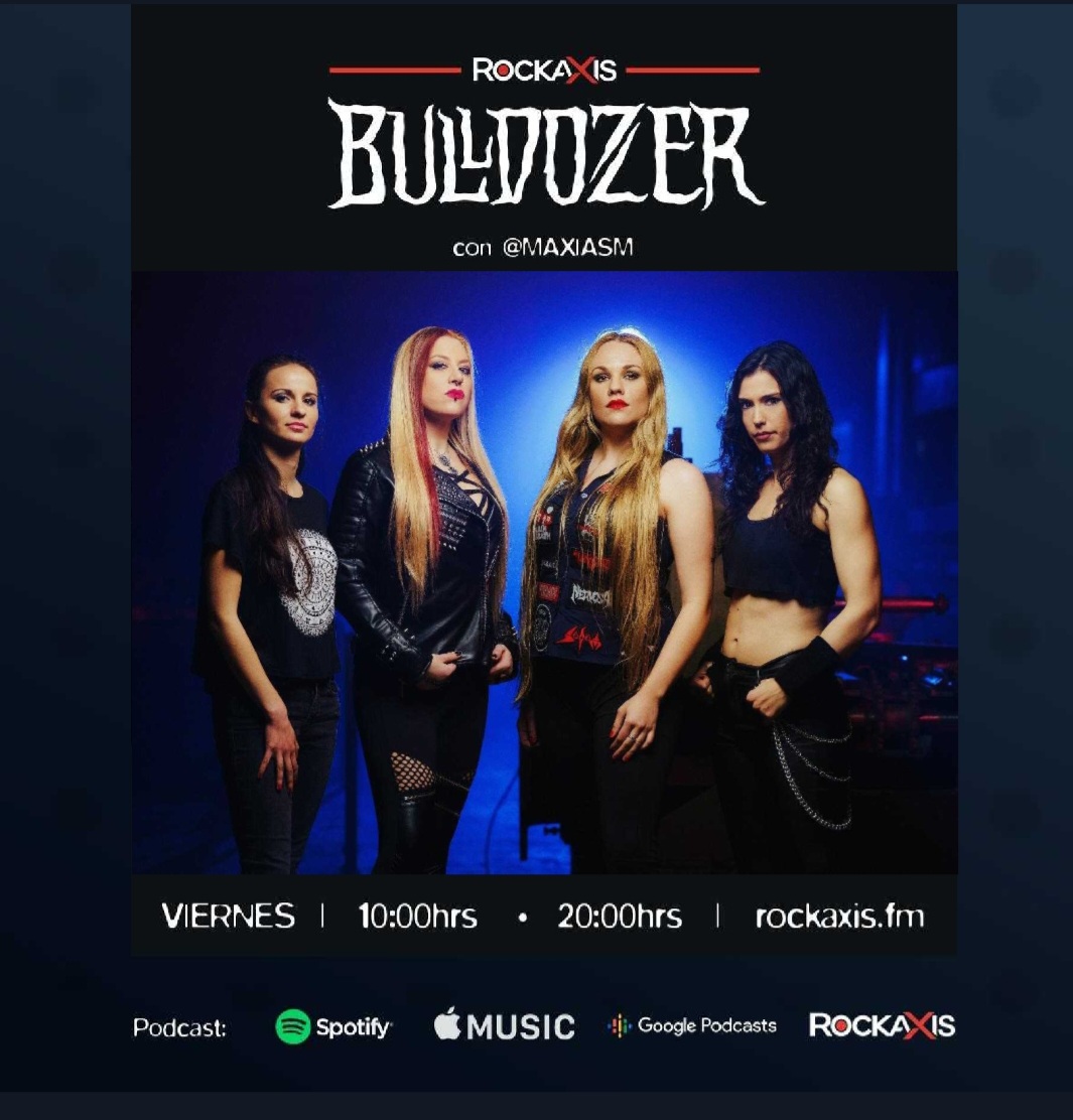 rockaxisoficial's tweet photo. #Bulldozer en el mes de la patria, revisamos lo nuevo de #Nervosa, el aniversario del gran Keeper of the Seven Keys 2 de #Helloween y los legendarios #FifthAngel. Además destacamos #HellNoise y #Possessdeath dos de los participantes de nuestro primer Bulldozer Fest. conduce @maxiasm
