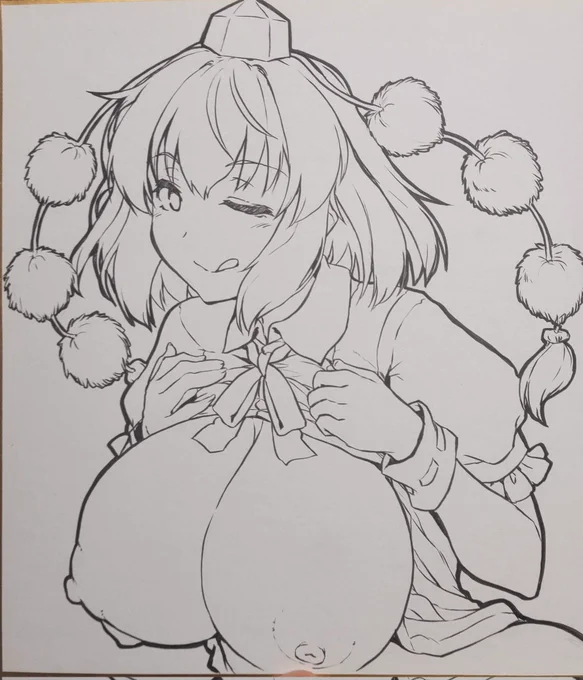 線画出来た! 