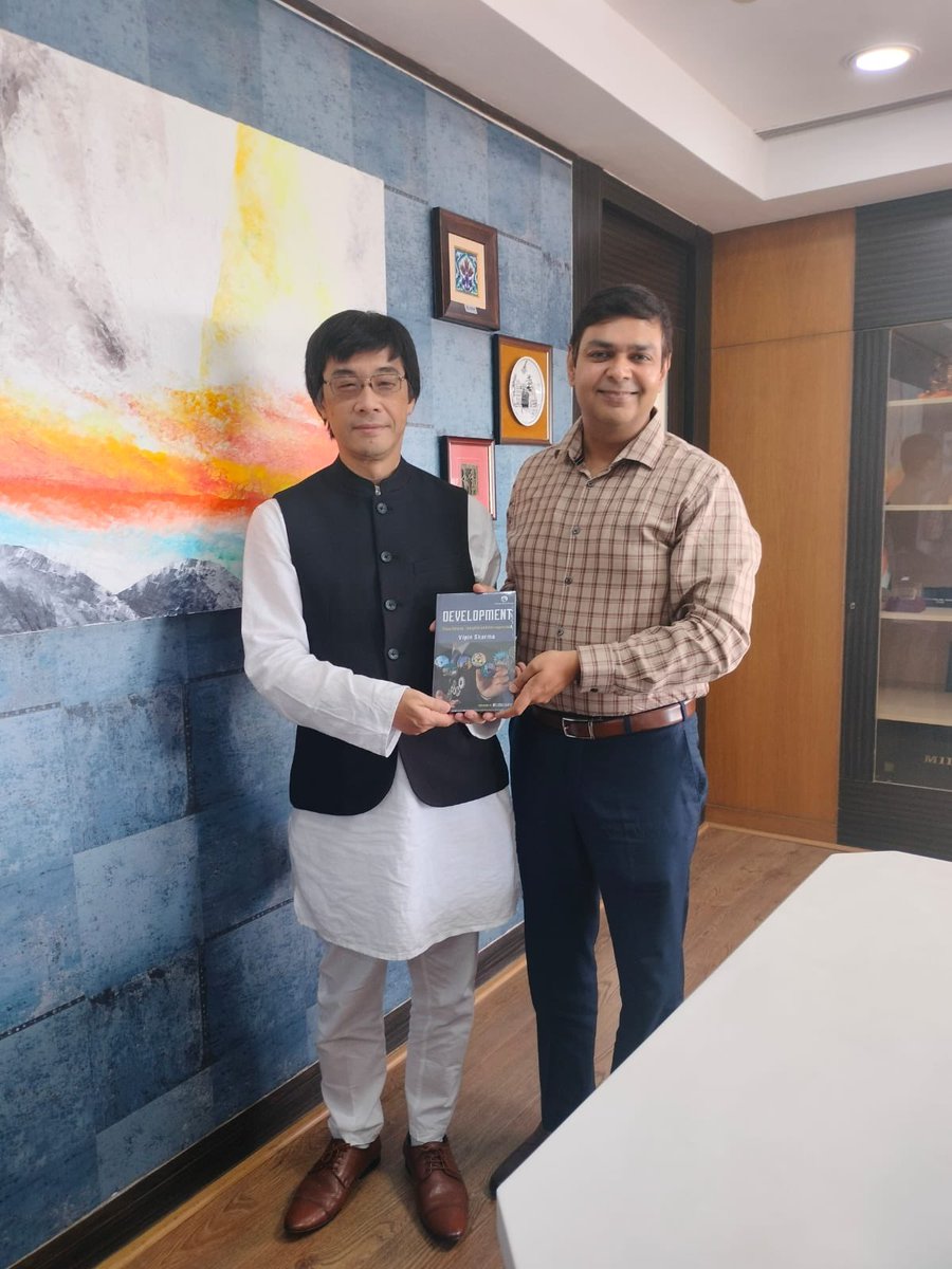 CEO MIDC (@midc_ceo) on Twitter photo It was a pleasure to meet Dr. Fukahori, <a href="/CGOJMumbai/">Consulate-General of Japan in Mumbai</a>, today, following the successful visit of Hon. Deputy Chief Minister, <a href="/Dev_Fadnavis/">Devendra Fadnavis</a> to Japan. Our discussions were marked by a shared commitment to bolster our bilateral ties for a prosperous and mutually beneficial future It was a pleasure to meet Dr. Fukahori, <a href="/CGOJMumbai/">Consulate-General of Japan in Mumbai</a>, today, following the successful visit of Hon. Deputy Chief Minister, <a href="/Dev_Fadnavis/">Devendra Fadnavis</a> to Japan. Our discussions were marked by a shared commitment to bolster our bilateral ties for a prosperous and mutually beneficial future