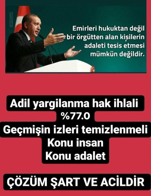 Türkiye100yılı BarışAffı
AF İSTİYORUZ
<a href="/RTErdogan/">Recep Tayyip Erdoğan</a> <a href="/yilmaztunc/">Yılmaz TUNÇ</a> <a href="/iletisim/">T.C. İletişim Başkanlığı</a> <a href="/fahrettinaltun/">Fahrettin Altun</a>
Geç Gelen Adalet Adalet Değildir!!!!!!
