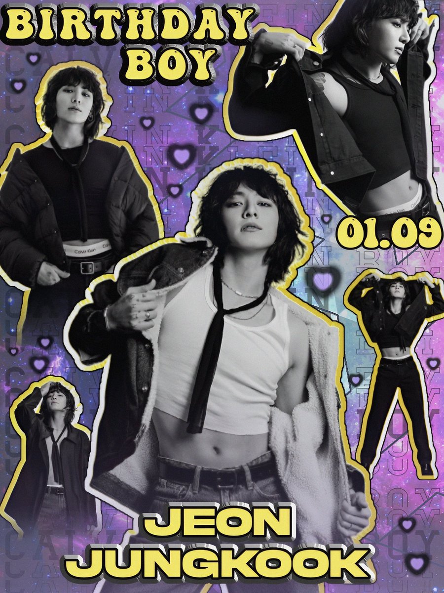 ㅤㅤㅤHappy Jungkook Day!!
Here's wishing you success and happiness today and always! Have a wonderful birthday!
We love you 7 days a week. 

#JKEternal97Edit   ㅤㅤ

ㅤㅤㅤㅤ