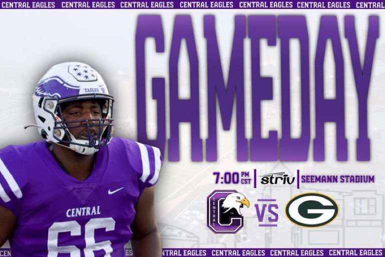 Caleb Pyfrom offensive tackle from Omaha Central offered by