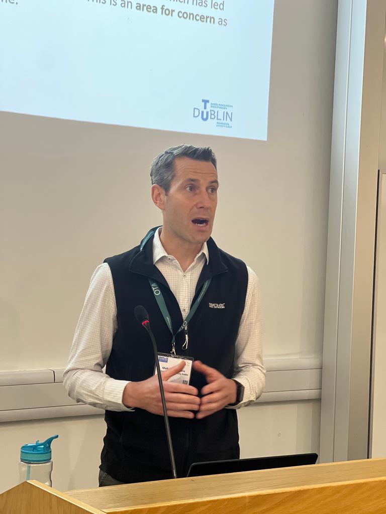 Very interesting presentation by Matt McGuinness talking today at the #ITRN2023 conference about the Irish Automotive Sector Considerations for Recycling Electric Vehicle Lithium-Ion Batteries!