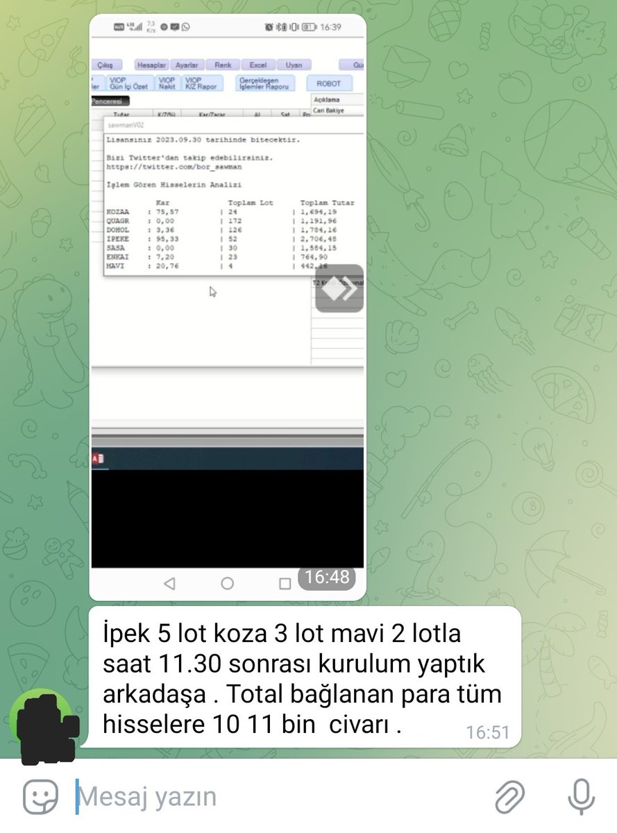 Bor_SawMan's tweet photo. Bugün saat 11:30 da açılan robotun kârı.

#kozaa #quarg #dohol #ipeke #sasa #enkai #mavi https://t.co/g97WRNyNOi