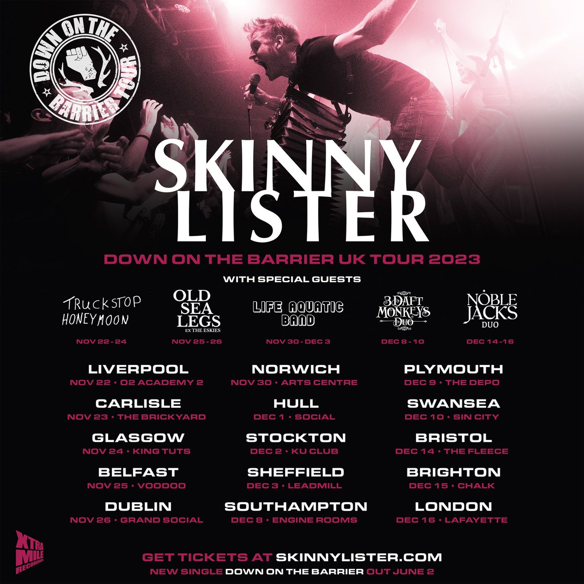 Skinny Lister tweet media