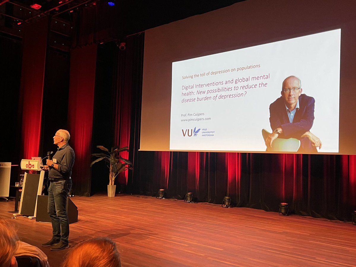 Last keynote of #ESRII23 @pimcuijpers