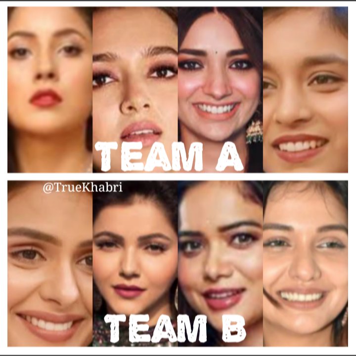 Which Team will you choose comment below ?

#JiyaShankar #ShehnaazGiII #SumbulTouqeerKhan #TejasswiPrakash  
#ManishaRani #RubinaDilaik
#PriyankaChaharChoudhary #DivyaAgarwal

Team A - Retweet
Team B - Like