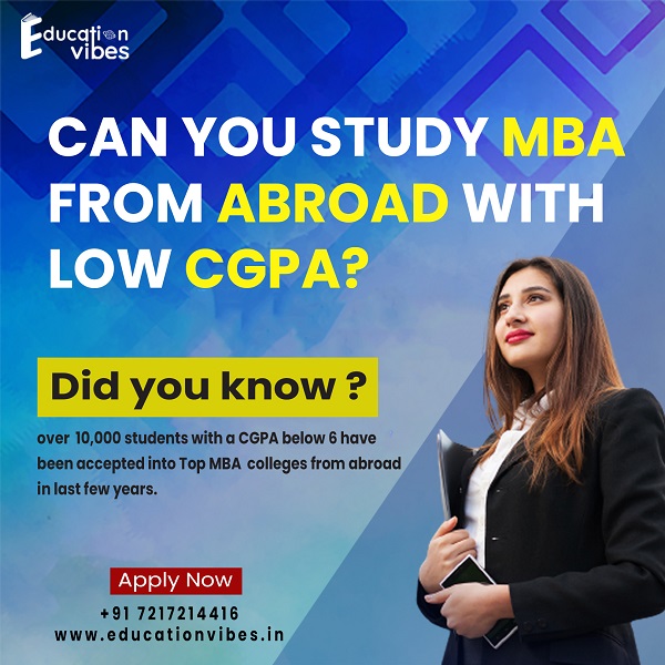 education_vibes's tweet photo. 𝐂𝐚𝐧 𝐘𝐨𝐮 𝐒𝐭𝐮𝐝𝐲 𝐌𝐁𝐀 𝐅𝐫𝐨𝐦 𝐀𝐛𝐫𝐨𝐚𝐝 𝐖𝐢𝐭𝐡 𝐋𝐨𝐰 𝐂𝐆𝐏𝐀?
https://t.co/oYQlnVUOY7
#EducationVibes #StudyMBA #StudyAbroad #GMAT https://t.co/z9WrLlltBk