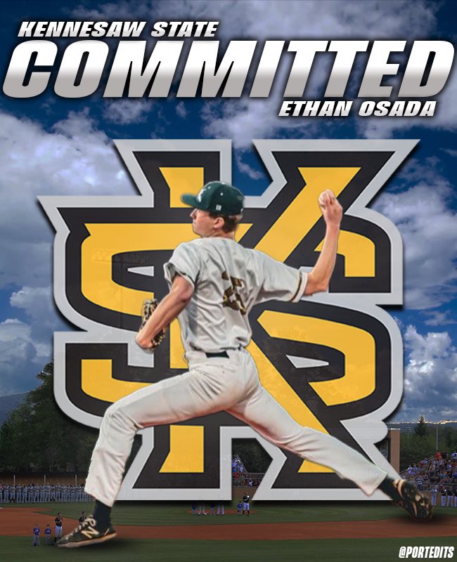 Very excited to announce my commitment to play baseball at KSU for the next four years!
@KSUOwlsBaseball 
@EastCobbYankees 
@RRHS_Baseball