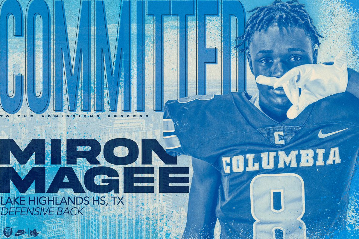 To all my coaches I appreciate everything you men have done for me over these 4 years!!
Special thanks to Coach Stewart can’t thank you enough !!
To my mom and god, I will always love you,and will continue following the plan we made 17 years ago!! 
NEW YORK LETS DO THISS🦁🩵🤍