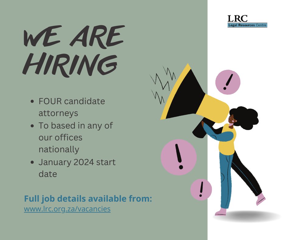 Legal Resources Centre tweet media