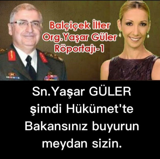 15.12.2013
Org. Sn Yaşar GÜLER ve Gazeteci Sn Balçiçek İLTER Röportajından;
Astsubayları haklı gördüğüm tek alan TAZMİNAT talepleri... Emekli olduklarında karşılaştıkları tablo. Tek haklı gözüktükleri alan odur. Onun da muhatabı biz değiliz...

❕ŞİMDİ MUHATAP KİM ? 

<a href="/tcsavunma/">T.C. Millî Savunma Bakanlığı</a>