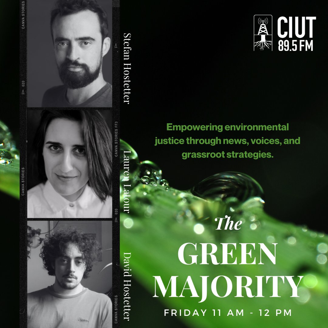 🍁 Join 'Green Majority' 🎙️ Canada's pioneering environmental news hour since '06. Hosts David, Lauren, Stefan explore eco-awareness to justice-focused, sustainable civilization journey. 🌿 #GreenMajorityPodcast#CIUT895