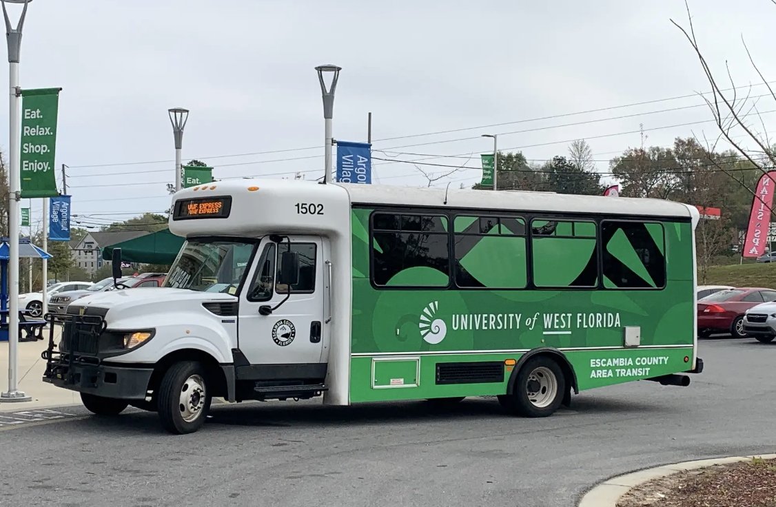 Due to the early campus closure today, the UWF Trolley Service will end at 2 p.m.