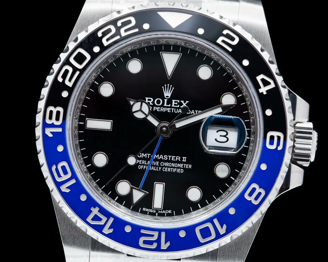 EuropeanWatchCo's tweet image. Rolex GMT Master II 116710 Ceramic "Batman" SS. bit.ly/3Eg8KvA 

#Rolex 
#GMTMasterII                                                                  
#Horology
#Rolex116710