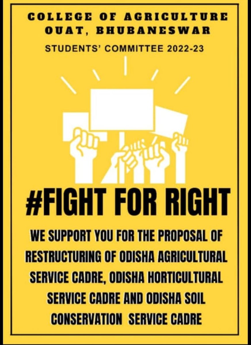 OHOSA2023's tweet photo. We Owe Alot of Thanks To #AIASA #CAOUATBBSR #CAOUATCHIPLIMA #CHOUATCHIPLIMA #CAOUATBHAWANIPATNA for their unanimous support for our cause.🙏🙏 @krushibibhag @CMO_Odisha @MoSarkar5T @rajaaswain @otvnews @kanak_news @ArgusNews_in @News18Odia @NEWS7Odia https://t.co/SFYTwkSmWj