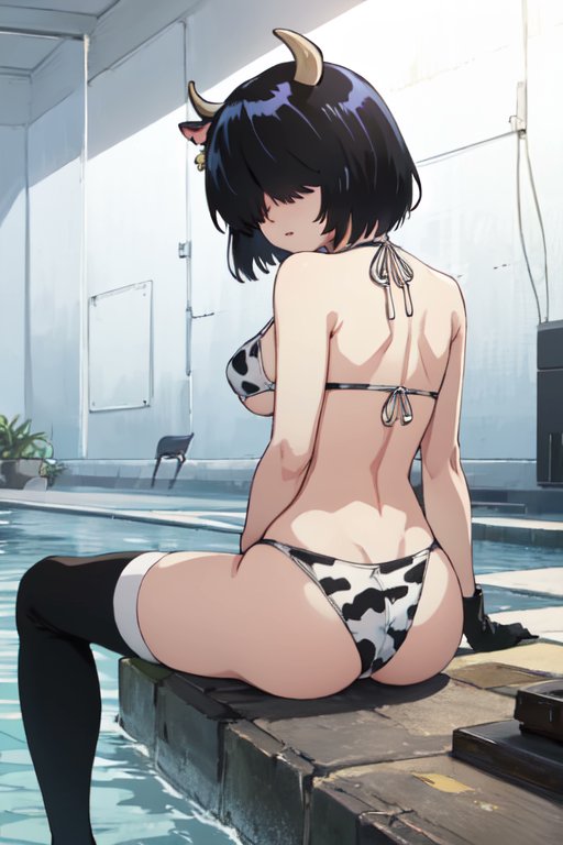 MasterpicsPics's tweet photo. #MysteriousGirlFriendX #MikotoUrabe #Urabe #UrabeMikoto #cowbikini https://t.co/VVqhemtwwL