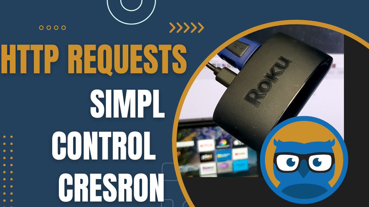 ProAVSchool's tweet photo. HTTP confuses programmers familiar with sending strings via RS-232. This video clearly explains *what* an HTTP request actually is, how it differs from an HTTPS request, and shows basic control of a Roku player via HTTP from SIMPL Windows
https://t.co/qB12cfgz7J
#avtweeps https://t.co/E1eVZepzZo