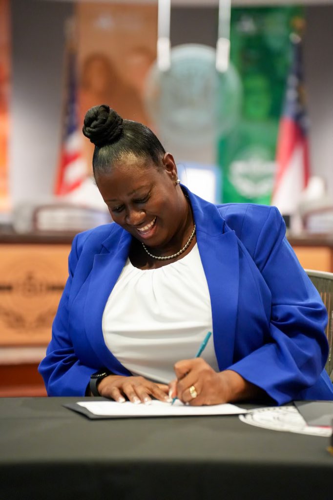 Dr. Danielle S. Battle is the new Interim Superintendent for Atlanta Public Schools! With 19 years of experience at APS, her return is a cause for celebration. Her fierce leadership &amp; compassionate nature will shape an inclusive &amp; collaborative culture for the APS community.