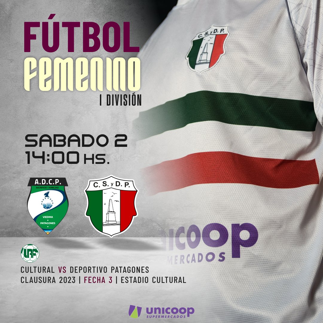 CSDepoPatagones's tweet photo. https://t.co/H4IAsCnyi2