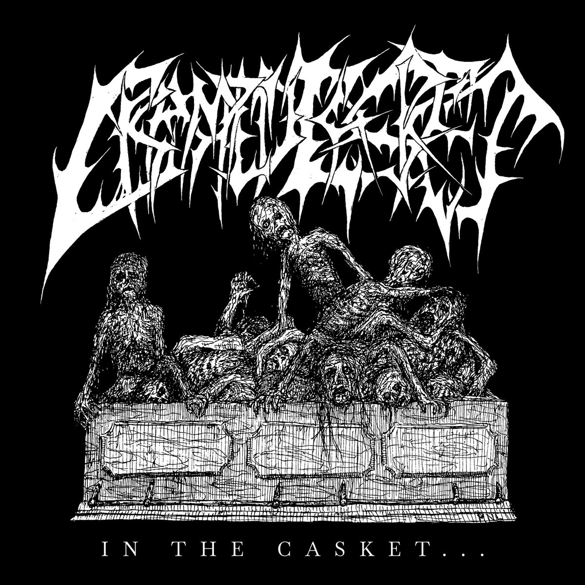 IN THE CASKET IS OUT NOW ON ALL STREAMING PLATFORMS

HUGE THANKS TO JEREMY WHITE FOR RECORDING, MIXING, AND PLAYING DRUMS ON THIS EP

MASTERED BY NICK TOWNSEND AT INFRASONIC SOUND

CLT DEATH

crampedcasket.hearnow.com