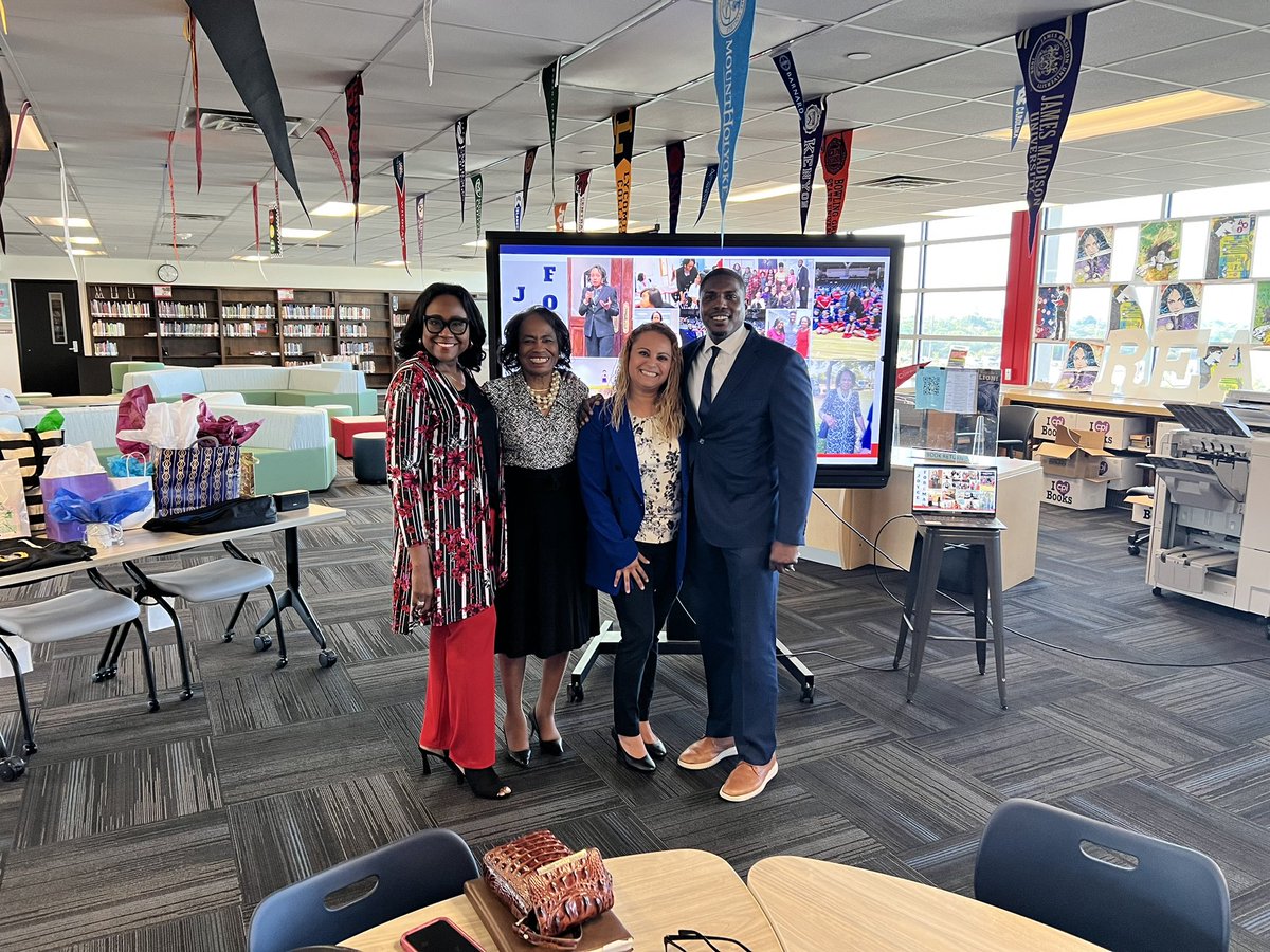 Thank you Trustee <a href="/joyceforeman16/">Dr. Joyce Foreman</a> for your support of our leaders in your district and especially for my two phenomenal principals <a href="/HulcySTEAM/">Hulcy STEAM MS</a> Principal Brewster and <a href="/GilliamAcademy/">Gilliam Collegiate Academy</a> Principal Rodgers! It’s going to be a great year ⚡️ <a href="/DrBrianLusk/">Brian Lusk</a> <a href="/AngieGaylord/">Angie E. Gaylord</a> <a href="/TransformDISD/">Dallas ISD OTI Public School Choice</a>