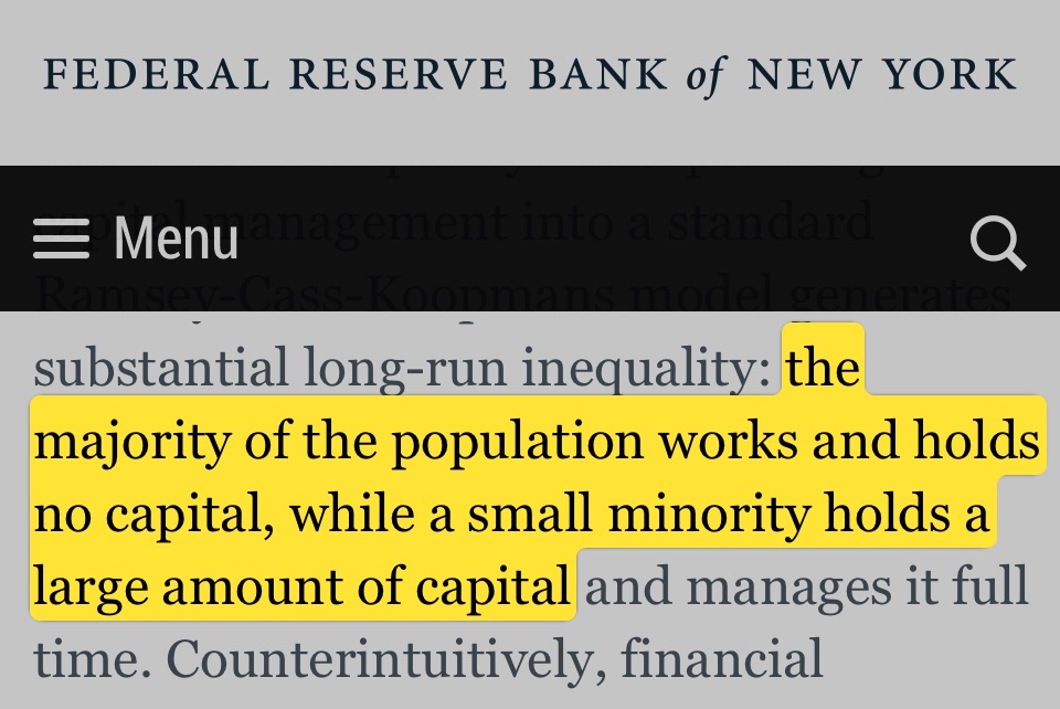 every now and then, the Fed will quietly acknowledge the dystopia