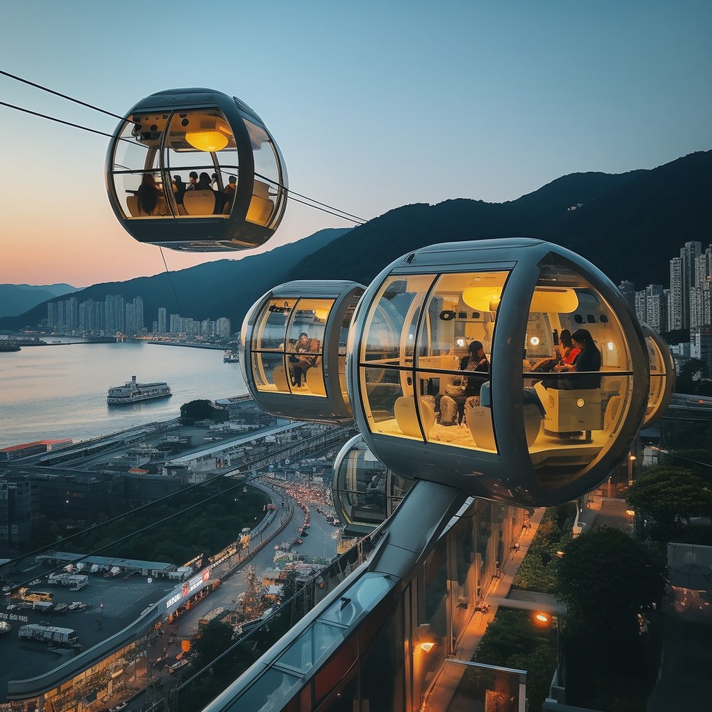 NameisJinYoo's tweet photo. Busan Sky capsule #midjourney # https://t.co/BcyDUEp80B