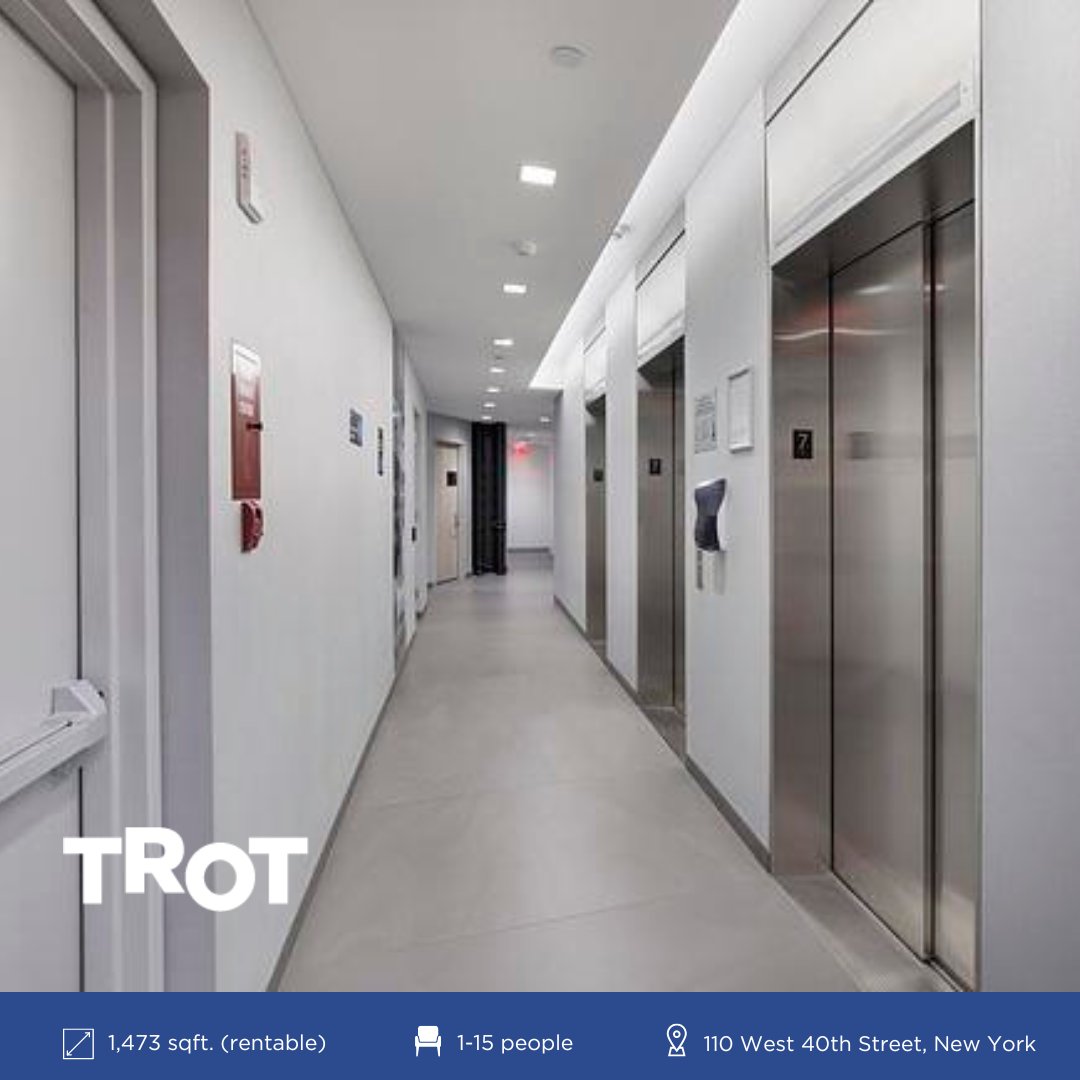 trotflex's tweet photo. TROT Featured Spaces 🏢

110 West 40th Street, New York, NY, US

Suite #700
This space features a brand new prebuilt with 2 glass offices. 

1,473 sqft. (rentable)
1-15 people

AVAILABLE NOW https://t.co/8CP6MqCV87