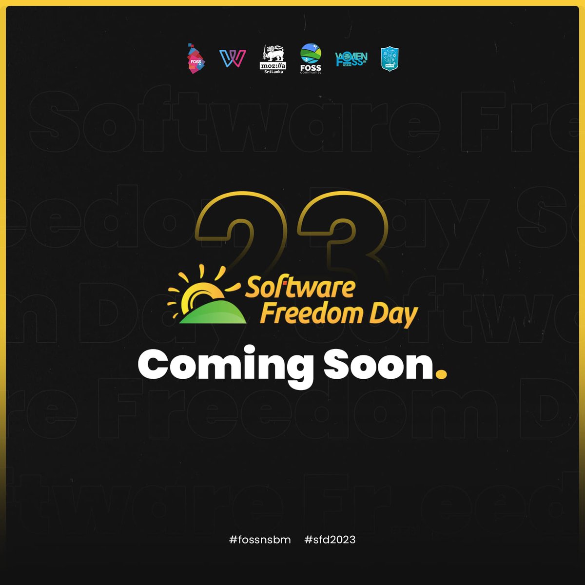 fossnsbm's tweet image. Are you ready to embrace the world of free software
Get set for an unforgettable celebration of software freedom! Keep an eye out for exciting announcements!📢
Stay tuned!
#FOSSNSBM #WIFNSBM #FOSSLK #WIFLK #MOZILLACAMPUSCLUB