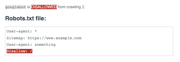 Will Critchlow (@willcritchlow) on Twitter photo Following a tip-off from <a href="/fabioandreottix/">Fabio Andreotti</a> and <a href="/lorenzolemmi/">Lorenzo Lemmi</a> I discovered that Google appears to have fixed a googlebot bug with how it handled robots.txt files containing sitemap links.
They fixed the issue in late 2021, but I haven't been able to find any coverage or discussion Following a tip-off from <a href="/fabioandreottix/">Fabio Andreotti</a> and <a href="/lorenzolemmi/">Lorenzo Lemmi</a> I discovered that Google appears to have fixed a googlebot bug with how it handled robots.txt files containing sitemap links.
They fixed the issue in late 2021, but I haven't been able to find any coverage or discussion