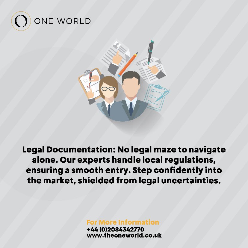 TheOneWorldUK's tweet photo. 💼 Expand with Excellence.

📲 Call us for a consultation on - 02084342770

#theoneworld #businessexpansion #businessgrowth #franchise #relocation #growth #franchisebhsiness #consultation https://t.co/5WVujFXLnW
