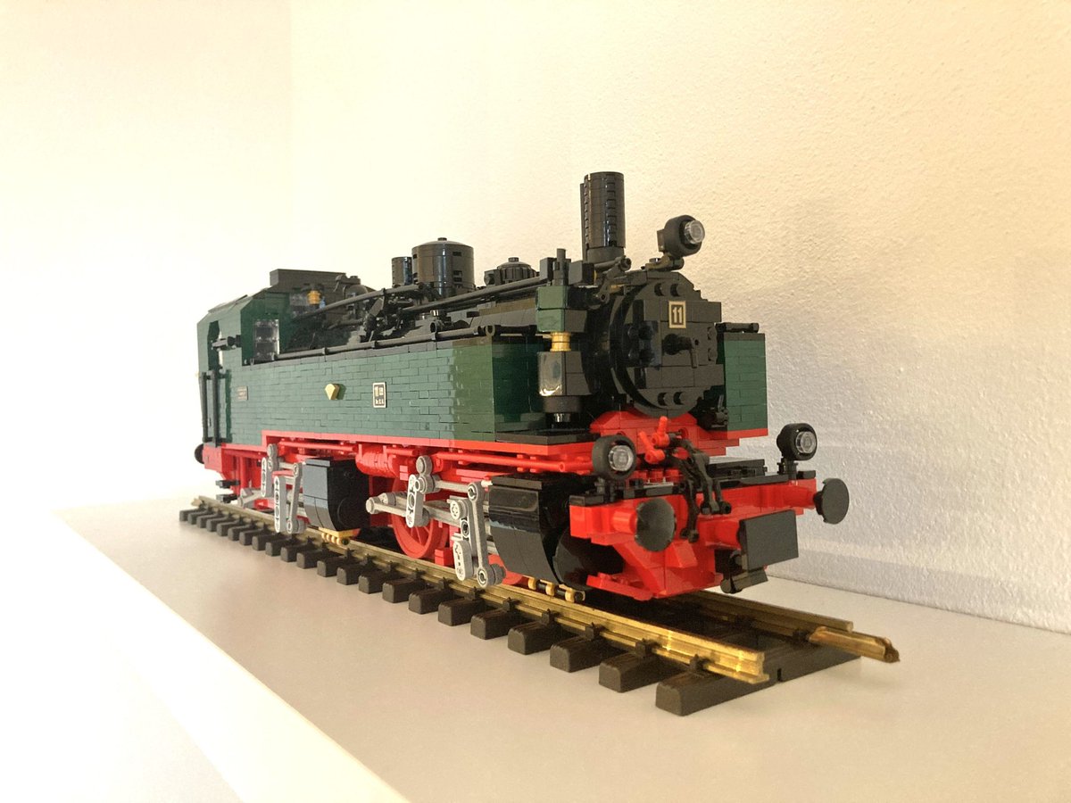 BrickTrainAward's tweet photo. Entry for Best Other Locomotive
—
Mallet 11sm (Brohltalbahn) by Spur II aus Klemmbausteinen
Europe &amp; Middle East 

#legotrain #lego #bricktrainawards #legotrains #modeltrains https://t.co/JMyP0AwZrp