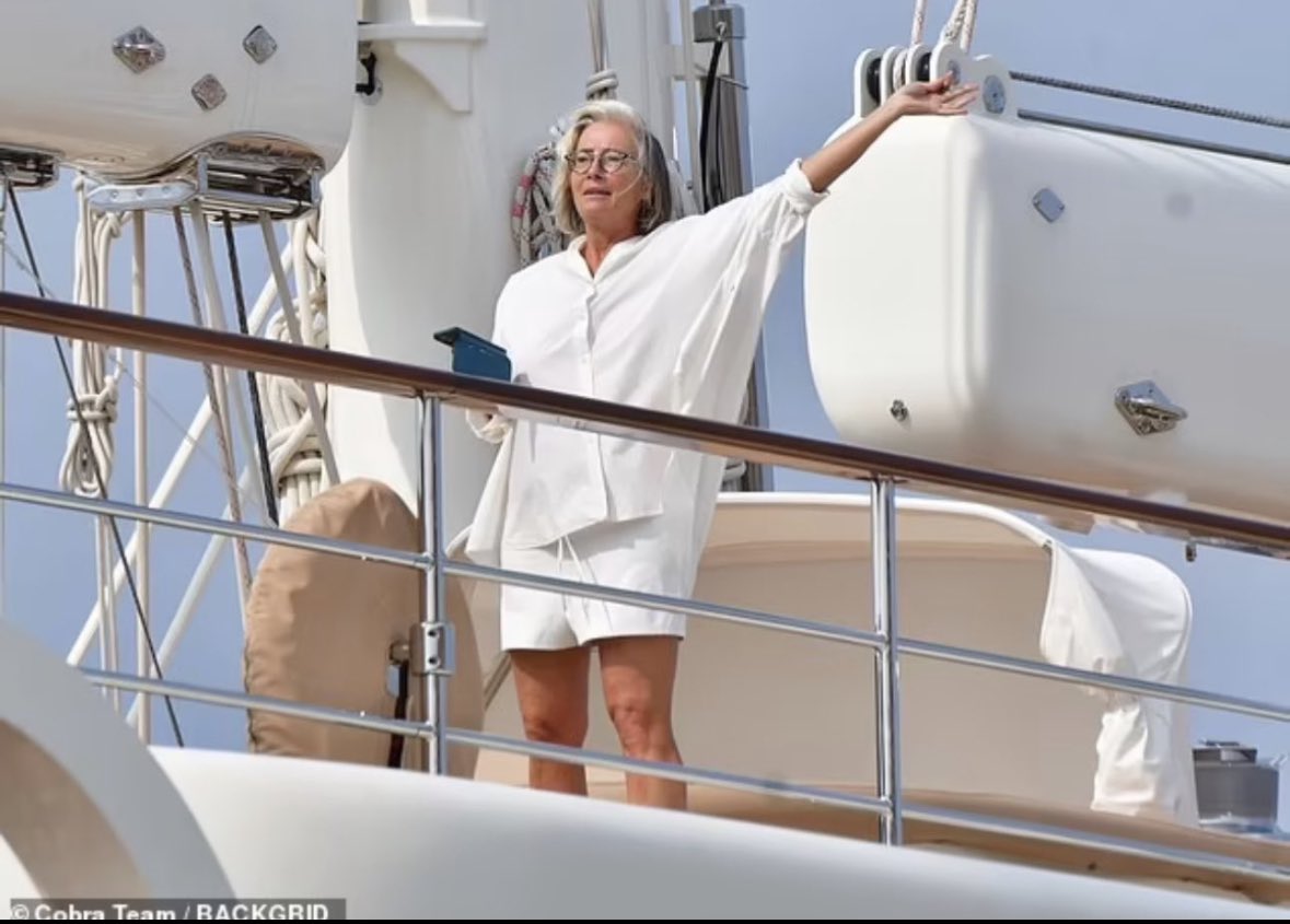 EssexPR's tweet image. Three of the Worlds biggest Eco agenda pushing hypocrites … all aboard huge super yachts, while you and I get told that we have to pay to drive certain places, told to ease back on red meat and to accept the Green levies added to our huge Gas &amp;amp; electric bills.

These people…