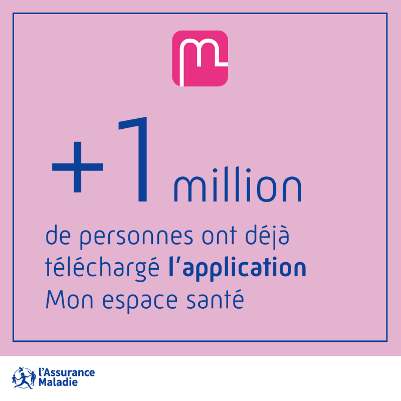 Assur_Maladie's tweet photo. #MonEspaceSanté | Voyager dans l'espace depuis son téléphone, qui l'aurait cru ? 🚀 

Mon espace #santé existe aussi en application mobile ! Un peu plus d’an après sa sortie, plus d’𝟭 𝗺𝗶𝗹𝗹𝗶𝗼𝗻 de personnes l'ont téléchargée 📲

Vous aussi gardez  la main sur votre santé 🙋‍♂️